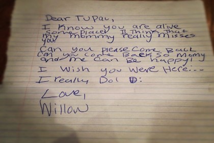 willow smith letter to tupac