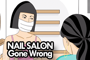 Nail Salon Animated Cartoon – Animated Stand Up Comedy [VIDEO]