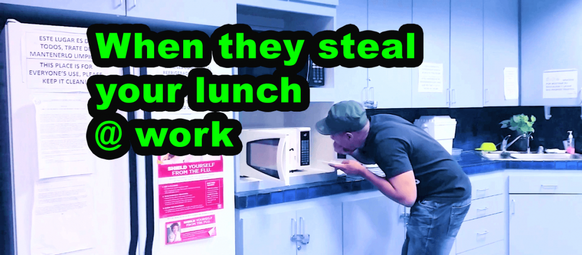 stealing lunch